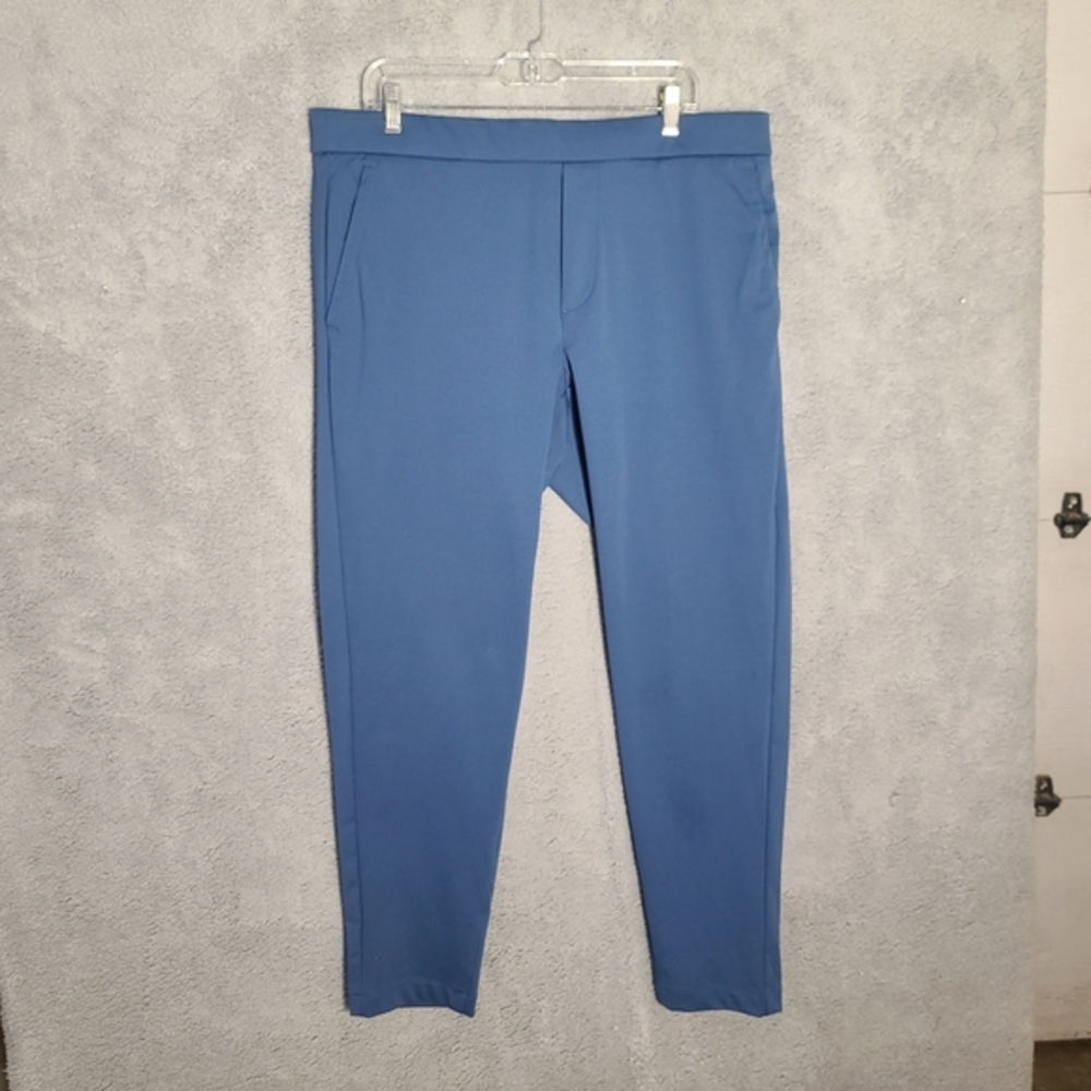 Bonobos Blue Joggers with Tapered Fit and Elastic Waistband